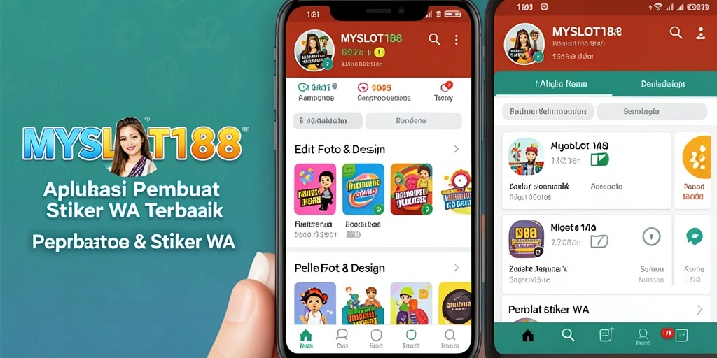 Antarmuka MYSLOT188 untuk membuat stiker WhatsApp yang menarik.